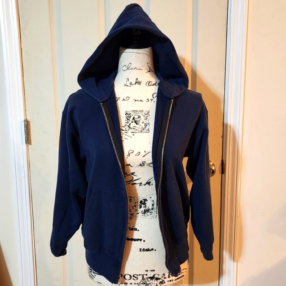 Youth L zipped hoodie - Picture 2 of 3